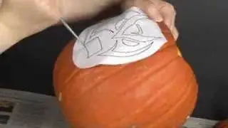 How To Carve A Pumpkin: Stencil Transfer