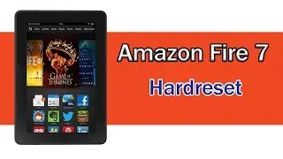 Amazon Fire 7 Tab Hard Reset || Password Reset || Amazon Kindle Fire Tab Factory Reset