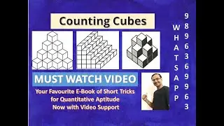 Counting Cubes II Detailed Video II Must Watch