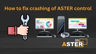 How to fix crashing of ASTER control