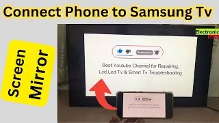 How to Connect Samsung Tv to Phone || Samsung Tv Mobile connect || Screen Mirroring