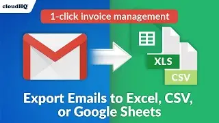 Simple invoice manager with this 1-click email parser wizard