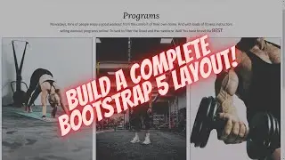 Build a complete Pricing Bootstrap 5 layout(2021)