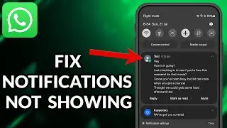 How To Fix WhatsApp Notification Not Showing On Home Screen