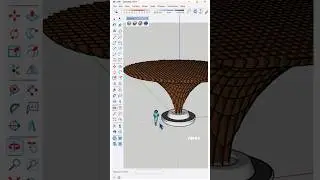 How to create the Metropol Parasol in Sketchup using the Slice 5 Plugin! #nicetower #architecture