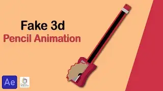 Fake 3D Pencil Animation Tutorial | After Effects Tutorial | the digital design shop