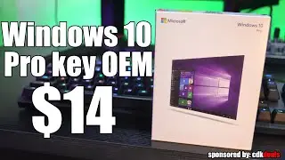 Windows 10 pro key OEM big discount for our viewers!