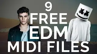 9 EDM MIDI FILES (MELODIES)