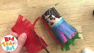 Frida Kahlo Recycled Craft