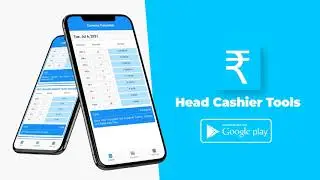 Head Cashier Tools - Cash Calculator App for INR