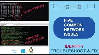 Issues seen on the Network for the Network Analyst and Network Specialist  | CCNA | CCNP