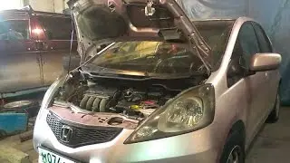 Замена свечей на Honda Fit (4 свечи)