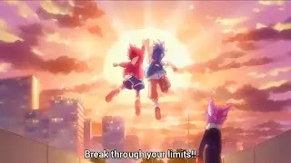 The ending scene Beyblade Burst Sparking Episode 52 English Sub