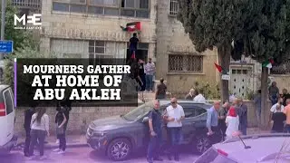 Mourners gather at home of journalist killed during Israel West Bank raid