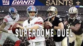 The Superdome Duel (Giants vs. Saints, 2015) | NFL Vault Highlights