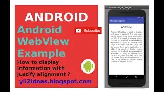 WebView   Android Studio Tutorial