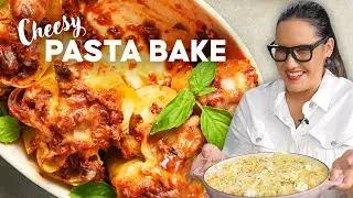 My Cheesy Lasagne Rollup Pasta Bake | Marion's Kitchen