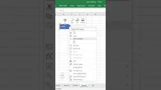 Create Button in Excel 