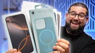 iPhone 16 Pro Max, Watch Series 10 LIVE Unboxing + Beats, Apple Cases!