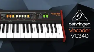 Behringer Vocoder VC340 Sound Demo (Machine Talking)