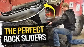 Building The PERFECT Rock Sliders For My FJ40 Land Cruiser!!