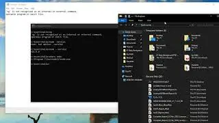 'ng' is not recognized as an internal or external command, operable program or batch file.