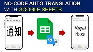 (No Code) Automate Translation with Google API using Google Sheets