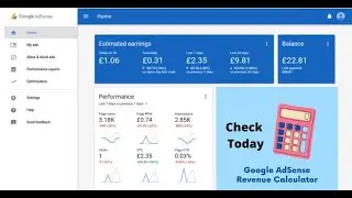 In 1 Minute | AdSense Earnings Per 1000 Visitors | Adsense Calculator Online