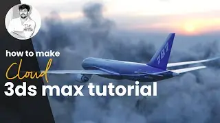 How to make realistic cloud effect / Create Stunning Cloud Effects in 3ds Max -Tamil Tutorial