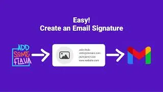 Easy Generate an Email Signature  - Move to Google or Missive (HTML)