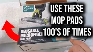 Reusable Microfiber pads from EGR, seriously good.