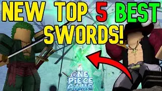 [AOPG] UPDATED! NEW TOP 5 BEST SWORDS IN A One Piece Game!