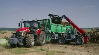 Massey Ferguson | Le Nouveau MF 9S En Action