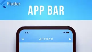 APP BAR • Flutter Widget of the Day #10