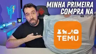 MINHAS PRIMEIRAS COMPRAS NA TEMU - VALE A PENA IMPORTAR PELA TEMU?