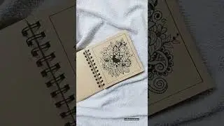 Easy zentangle art for beginners || Mandala zentangle art easy || zentangleart