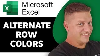 How to Alternate Row Colors in Excel | Excel Tutorial 2025