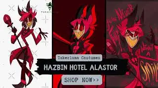 Takerlama Hazbin Hotel Alastor costumes #HazbinHotel #Alastor #Cosplay #Bcostume