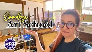 Art School Vlog 2 (WHY We Have To Move... GOODBYE!)