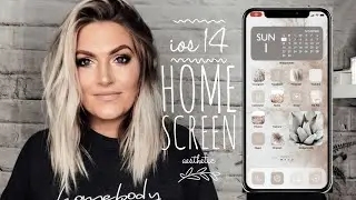 How To Customize Your iPhone Home Screen Aesthetic | iOS 14