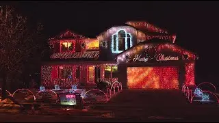 Twinkly Christmas Lights Display 2023 - Call of Duty Medley - HDR