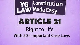 Article 21 - Constitution of India