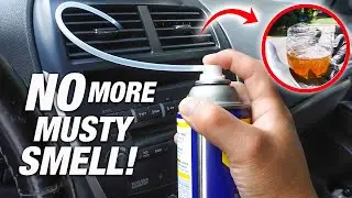 STOP Musty Moldy Bad Smells Coming From Your Car’s AC And Heater Vents Permanently! How To DIY