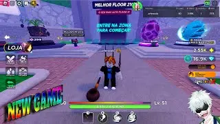 encontrei esse novo simulator no roblox - Anime-Battlegrounds-Y