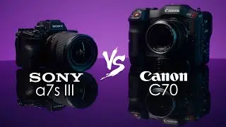 Canon C70 vs Sony a7s III сравнение камер