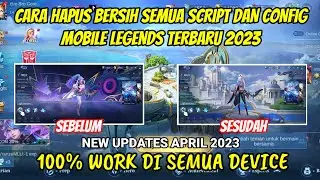 HOW TO DELETE ALL MOBILE LEGEND SCRIPTS NEWEST 2023 | HOW TO REMOVE ML SCRIPT