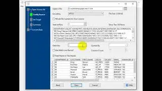 Convert and merge TXT (