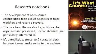 A Health Science Librarian Perspective