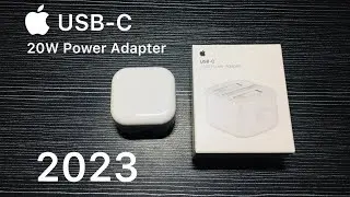 Apple USB-C 20W Power Adapter 2023