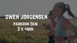 Gwen Jorgensen - Parkrun 5km, 2 x 4min